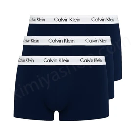پک 3 عددی شورت مردانه کلوین کلاین کش اسپرت calvin klein سرمه ای