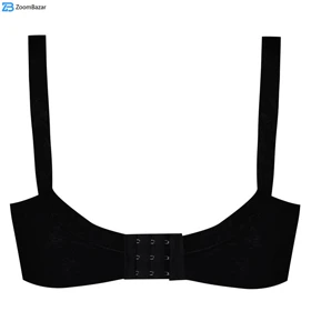 سوتین زنانه پانیذ مدل بدون فنر کد 77329 رنگ مشکی