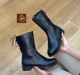 نیم بوت پشت بندی زنانه