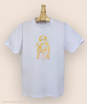 تیشرت مردانه و زنانه طرح شیطان کش شخصیت زنیتسو کد 963