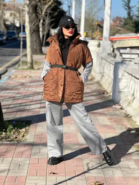 ست کاپشن دومنظوره و شلوار