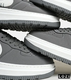 کفش مردانه و زنانه خاکستری سفید NIKE AIR FORCE