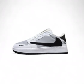 کتانی نایک ترویس سفیدطوسی مشکی