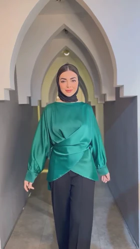 شومیز ساتن زارا