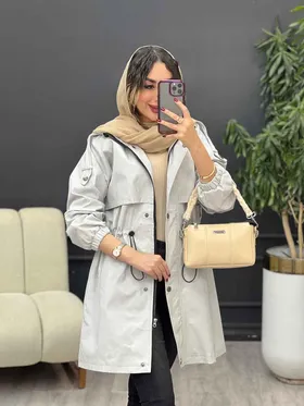 بارانی ژیله دار آستین کش