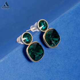 گوشواره طرح جواهر Stone Earrings G1