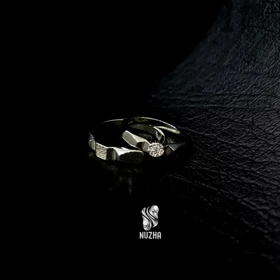 حلقه ست نقره زنانه ومردانه کدhs1018