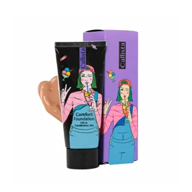 کرم پودر کالیستا مدل کامفورت Comfort Liquid Foundation Callista