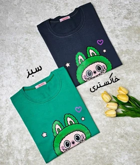 تیشرت باکسی لبوبو کد 881