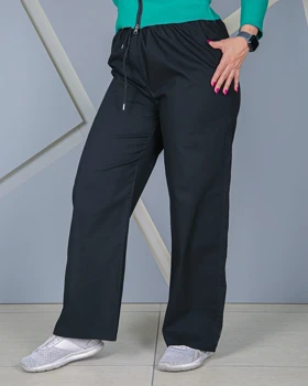 شلوار خنک جین کاغذی مشکی زنانه قد 102 سایز 36 تا 52 Cool Black Paper Jeans کد 50800