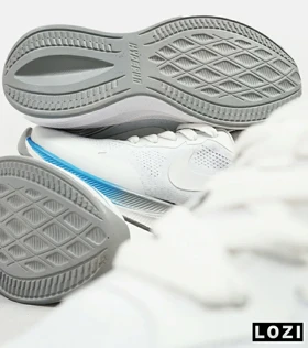 کفش کتانی مردانه و زنانه سفید Nike air zoom