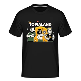 تیشرت طرح توپیالند کومان