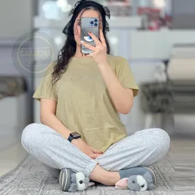 تی‌شرت و شلوار اسلش meow