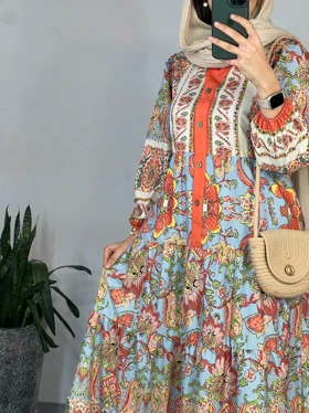 پیراهن مزونی مهتا 1