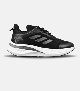 کفش کتانی مردانه و زنانه مشکی طوسی Adidas Quester Tnd مدل 7812