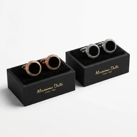 دکمه سردست لاکچری طرح اونیکس دور تراش برند Massimo Dutti