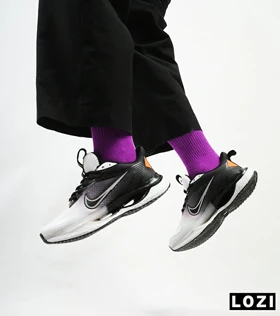کفش کتانی مردانه و زنانه بادمجانی نایک NIKE Air Griffey Max 1