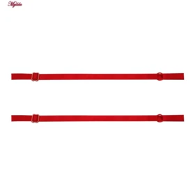 ست شورت و سوتین زنانه مدل فنردار قرمز برتا کد 5108-4032-R به همراه نگهدارنده جوراب