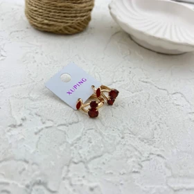 گوشواره زنانه طرح گیلاس ژوپینگ، ظریف و دوست‌داشتنی Xuping