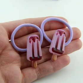 کش مو دخترانه مدل بستنی یخی