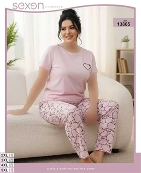 تیشرت شلوار بیگ سایزsexen کد 13865