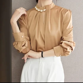 شومیز زنانه مجلسی مرواریدی وارداتی