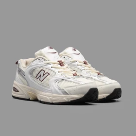 نیوبالانس 530 سفید زرشکی New Balance 530 White Mercury Red