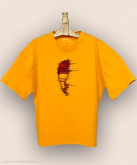 تیشرت لش مردانه و زنانه طرح اسکلت مرگ کد 931