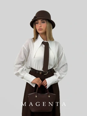 شومیز یقه خرگوشی 2