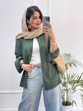 مانتو شومیزی صدف
