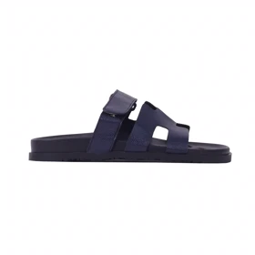 صندل هرمس چسبی_سرمه ای کد 6231