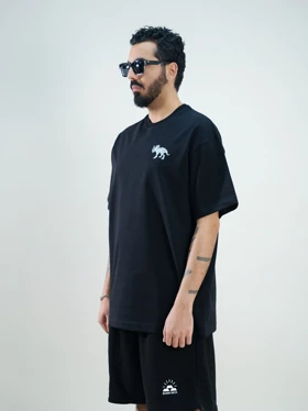 تیشرت مدل DINO مشکی برند بورن ریچ born rich