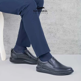 کفش مردانه چرم اداری و روزانه کد 7027003