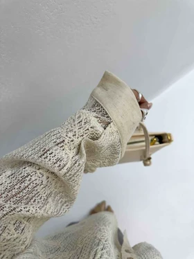 شومیز کنفی گل دوزی