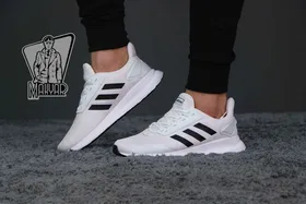 کتانی سه خط مشکی ADIDAS
