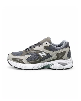 کفش کتانی وبزرگ پا مدل نیوبالانس 725 طوسی سفید New Balance