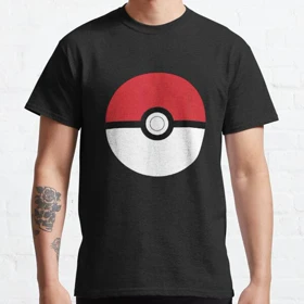 تیشرت pokemon | تیشرت پوکمون طرح ball Classic کد 139368
