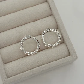 گوشواره خاویاری گرد کد 834