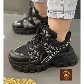 کتانی نگینی لژدار زنانه F 32
