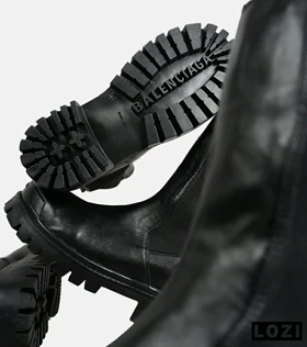 بوت مردانه مشکی BALENCIAGA