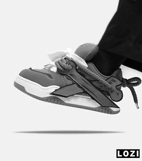 کفش کتانی مردانه و زنانه طوسی CIRCA LOPEZ sneakers