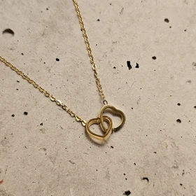 گردنبند دو قلب