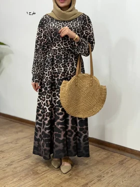 پیراهن بلند سوپر کلوش آیسو تبسم