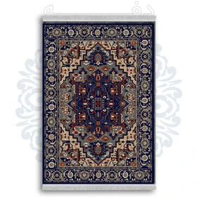 فرشینه از جنس پارچه هازان مخمل ترک طرح گلیم برند دفه کد DDGG 65