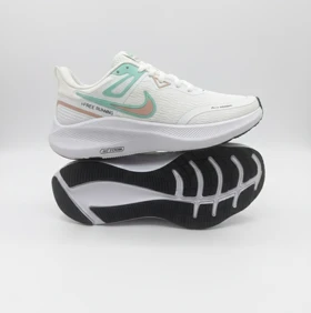 کفش کتانی نایک I free run سفید سبز کد 294896