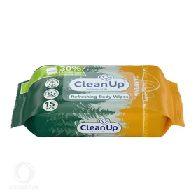 دستمال مرطوب 15 عددی CAMPING CLEAN UP