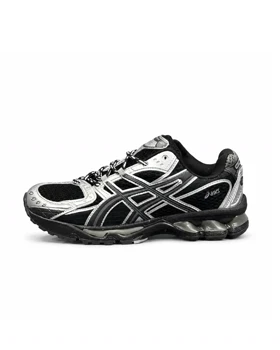 کفش کتانی مردانه مدل اسیکس مشکی طوسی ASICS