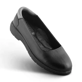 کفش کالج زنانه چرم یلسان مدل شایلین کد 674-GF