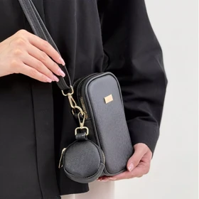 کیف پاسپورتی دو اتاقک