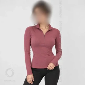 تیشرت زیپدار زنانه JYT-051